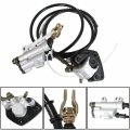 Labwork Rear Hydraulic Brake Assembly 1 55m Hose Master Cylinder Caliper And Disc Rotor Replacement For Go-kart