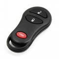 X Autohaux 3 Buttons Key Fobless Entry Remote Control Key Case Shell For Dodge Chrysler Jeep Replacement Gq43vt17t Gq43vt9t