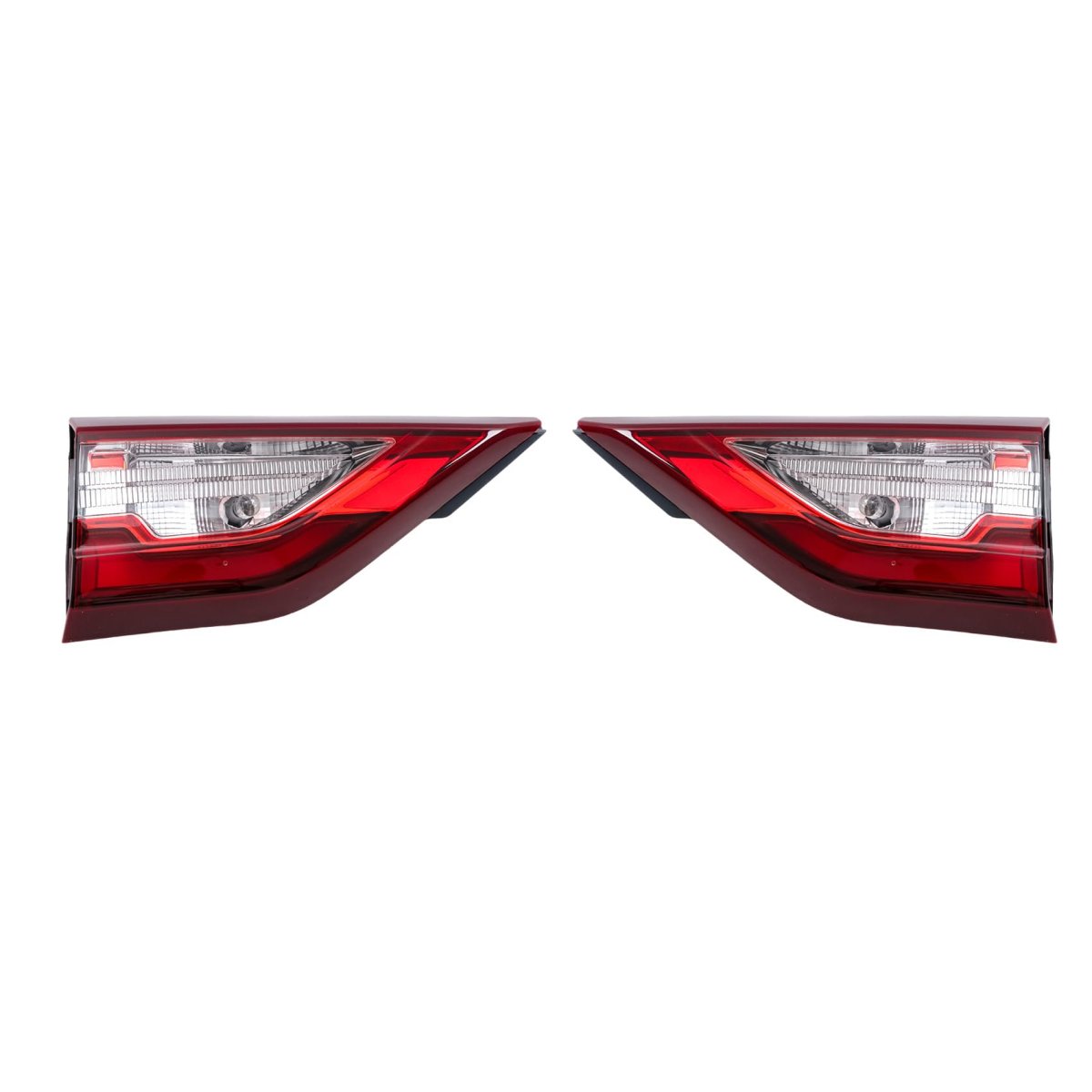 Tail Lamp Light Replacement For Traverse 2018-2021 Red Lens Driver And Passenger Side Brake Inner 85164974 85164975 Without