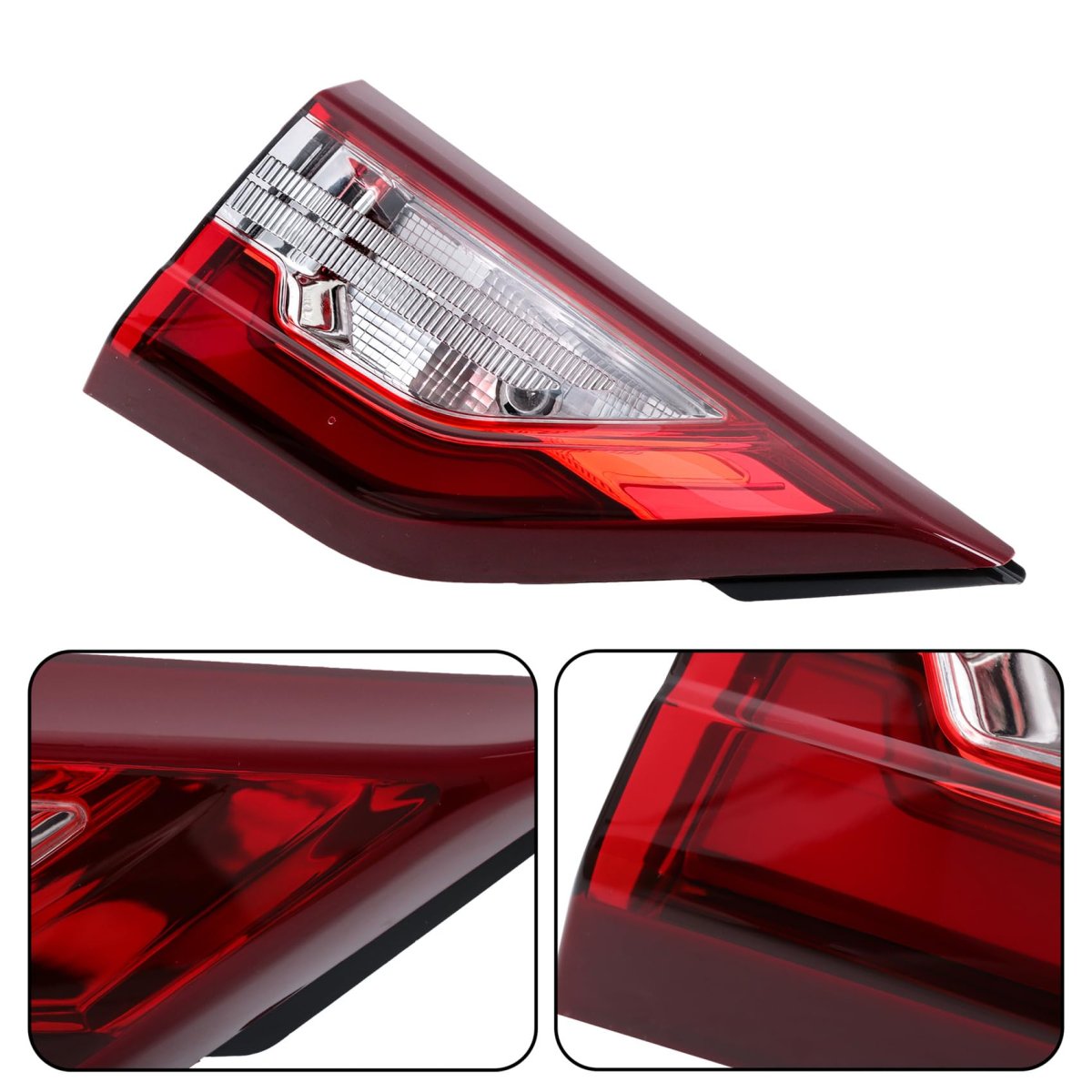 Tail Lamp Light Replacement For Traverse 2018-2021 Red Lens Driver And Passenger Side Brake Inner 85164974 85164975 Without