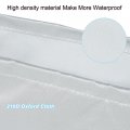 X Autohaux Half Motor Engine Boat Cover 100-150hp 210d Oxford Cloth Waterproof Outboard Anti Sun Dustproof Marine Protector