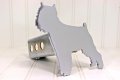 Custom Hitch Covers 12751-chrome Brussels Griffon Cover 2