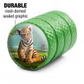 Baby Tiger And Lillies Valve Stem Caps For Tire Rim Wheel Aluminum Green