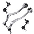 4 Piece Suspension Kit Front Lower Control Arm Thrust And Rear Sway Bar End Link K90419 K90418 K750004 For Bmw 525i 2001 2003 