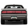 Ipick Image Compatible With Dodge R T Logo Black Insert 50 States Stainless Steel License Plate Frame