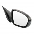 Ocpty Black Right Side Mirror Fit For 2011-2013 Kia Optima Smooth Glass Signal Lamp Manual Folding
