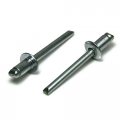 Pop Rivets 1 4 In Diameter 8 All Steel Blind Open End Dome Head Zinc Plated X 5 Grip 0 1 To 0 625 100 Pack