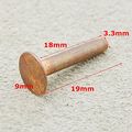 Bluemoona 20 Sets Solid Copper Rivets Burrs Permanent Fasteners Gauge Leather Craft Horse Tack 9 19 3 