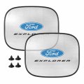 Ipick Image Ford Explorer Car Side Window Mesh Sun Shades For Baby Children Uv Protection 2 Pack