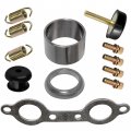Caltric Complete Exhaust Muffler Silencer Kit Compatible With Polaris Rzr 4 800 Efi 2010 2011 2012 2013 2014