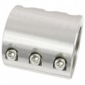 Kuafu Split Collar Tube Clamp Compatible With 1-5 8a Od Steel Weldable Bolt On Roll Bar Clamps Cage Mounts -1 Pcs