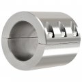 Kuafu Split Collar Tube Clamp Compatible With 1-5 8a Od Steel Weldable Bolt On Roll Bar Clamps Cage Mounts -1 Pcs