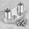 Polished Finish Ac Compressor Adapter Fitting Fits For Sanden Sd7b10 7176