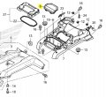 Oem Radiator Access Cover Lid 61310-hr6-b00za For Honda Rancher 420 Foreman 500 Rubicon