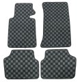 Floor Mats For Bmw E46 3 Series 1999 2006 4 Piece Set Black Polypropylene Fiber Front And Second Row Interior Direct 
