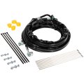Fe37190 Upgraded Rear Ac Line Set Air Conditioning Hoses Replacement Lines With Nylon Cable Ties Fit For 2011-2016 Ford 