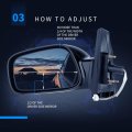 Left Driver Side Replacement Mirror For 2003-2008 Toyota Corolla Exterior Mirrors With Black Power 87940-02380 8794002380