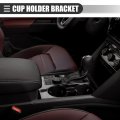Motoforti Car Cup Holder Insert Divider Separator Center Console Inserts For Toyota Avalon 2005-2012 Plastic 55618-07012 Black