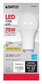Satco Products Inc S29814 Gu24 Light Bulb Finish 4 38 Inches Count Pack Of 1 Frosted White