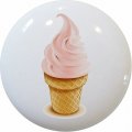 Carolina Hardware And Decor 2188 Ice Cream Cone Ceramic Cabinet Drawer Knob 