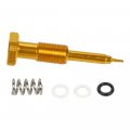 Nicecnc Gold Extended Fuel Screw Air Mixture Carb Carburetor Aluminum Compatible With Suzuki Drz400s 2000-2022 Drz400sm Replace