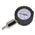 2 In Intermediate Pressure Checker Gauge 300 Psi For Regulators With Protective Rubber Edge Scitp-04 
