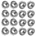 Caltric 16pcs Wheel Flanged Serrated Lug Nuts Compatible With Polaris 3 8 -24