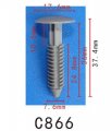 Autobahn88 Wheel Opening Molding Clip Compatible With Ford Oem W705955s300 Pack Of 20