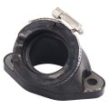 Motoku Carburetor Rubber Intake Manifold Boot Carb Holder W Clamp For Sportsman 335 400 450 500 Atv