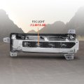 Led Front Passenger Side Fog Light Lamp Pc Abs Black