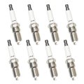 Mas Set Of 8 Square Ignition Coil Iridium Spark Plug 5mm Red Wire For Chevy Cadillac Gmc Suburban Silverado Cts Sierra Camaro