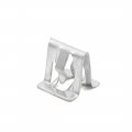 Uxcell 10pcs Metal Rivets Car Interior Dashboard Panel Trim Clips Silver Tone