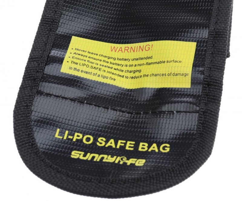 3x Battery Safe Bag Safety Guard Fire Resistant
