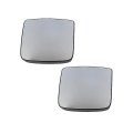 Lower Mirror Glass Pair For Volvo Vnl 2004 2012 Heated Auxiliary Replacement 85112491 Driver And Passenger Side No Turn Signal 