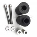 Hongk- No Cut Frame Slider Compatible With 2000-2001 Cbr 929rr 2002-2003 Cbr954rr Rr Black B01bw4q83a