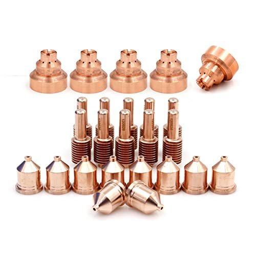 Pmx Plasma Cutting Torch 1000 1250 1650 Electrode 120926 Tip 120931 Nozzle 60a 120929 Drag Shield Cup Not Original Pk 25