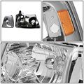 Ford Ranger 4pcs Replacement Headlight Corner Lights Kit Chrome Housing Amber Reflector
