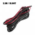 X Autohaux 1pcs 4 Pin 5 5m 18ft Dash Cam Rearview Backup Camera Reverse Extension Cord Car Recorder Cable Male To Female Video