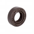 X Autohaux 12mm 22mm 7mm Fluorine Rubber Double Lip Tc Oil Shaft Seal Brown For Car