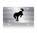 Eurosport Daytona- For 2021-2023 Ford Bronco Logo Only Stainless Steel License Plate
