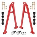 Front Left Right Lower A-arm And Ball Joint Bushing Kit For Polaris Sportsman Scrambler 1000 850 550 2010-2023 O E M 