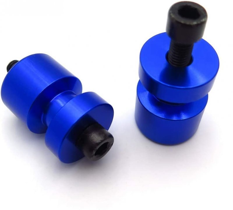 Blue Swingarm Spools 8mm Thread For Rc51 Rvt1000r 2000 To 2006 Billet Aluminum Frame Sliders Pair