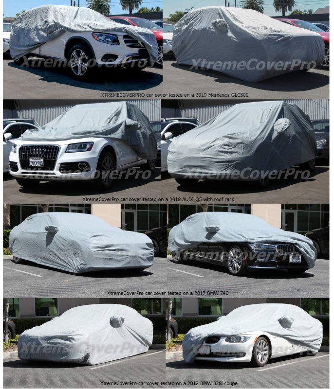 Car Cover Fits 2020 2021 2022 2023 Volkswagen Atlas Cross Sport Xtremecoverpro Pro Plus Series Grey
