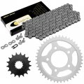 Caltric Drive Chain And Sprockets Kit Compatible With Triumph Legend 900 Tt 1999 2000 2001