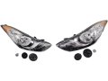 Headlight Assembly Set Of 2 For 2011-2013 Hyundai Elantra For Usa Built Vehicles Only 