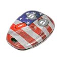 Keyless Remote Case For 2004 Gmc Sierra 2500 3 Button Plastic Shell With Lock Unlock And Alarm Functions Red White Blue Colors 