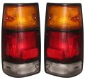 Eagle Eyes Pair Set Right Left Rear Back Tail Lightslights Tail Lamps Blk 