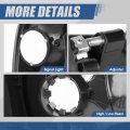Auto Dynasty 4pcs Factory Style Headlights Assembly And Corner Lamp Compatible With Dodge Ram 1500 2500 3500 Non-sport Models