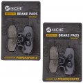 Niche Brake Pad Set For Aprilia Mana 850 Gt Ap8133798 Rear Organic 2 Pack
