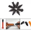 16pcs Car Paintless Dent Repair Tools Aluminum Telescopic Hammer Set With Knock Down Head Tap Kit For Auto Body Hail Damage 